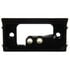 15408 by TRUCK-LITE - 15 Series Marker Light Mounting Bracket - For 15 Series Rectangular Shape Lights, 2 Screw Bracket Mount, Black ABS