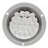 4063C by TRUCK-LITE - Signal-Stat Back Up Light - LED, Clear Lens, 24 Diode, Round Lens Shape, Flange Mount, 12v