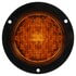 44227Y by TRUCK-LITE - Super 44 Turn Signal Light - LED, Yellow Round Lens, 42 Diode, Flange Mount, 12V