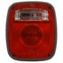 Truck-Lite 5014Y102 Interior Light Signal-Stat Combination Light Assembly - Incandescent, Red/Clear Polycarbonate Lens, 3