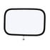 7223 by TRUCK-LITE - Signal-Stat Door Mirror - 5.5 x 8.5 in., Silver Stainless Steel, Flat Mirror, Left Hand Side