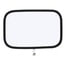 7224 by TRUCK-LITE - Signal-Stat Door Mirror - 5.5 x 8.5 in., Silver Stainless Steel, Flat Mirror, Right Hand Side