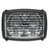 Truck-Lite 80491 Flood Light 80 Series Flood Light - Two Beam 4x6 In. Rectangular Halogen, Black, 2 Bulb, 1450 Lumen, 12V
