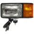80860 by TRUCK-LITE - Snow Plow Light - Halogen, 2 Bulb, Polycarbonate, 4 x 6 in. Rectangular, Left Hand Side, 12V