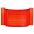 Truck-Lite 9005 Marker Light Lens Signal-Stat Marker Light Lens - Rectangular, Red, Polycarbonate, Snap-Fit Mount