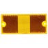 Truck-Lite 9080A Side Marker Light Signal-Stat Pedestal Light Lens - Signal-Stat, Rectangular, Yellow, Acrylic, For Pedestal