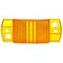 9342A by TRUCK-LITE - Signal-Stat Marker Light Lens - Rectangular, Yellow, Polycarbonate, Snap-Fit Mount