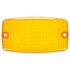 9372A by TRUCK-LITE - Signal-Stat Turn Signal Light Lens - Rectangular, Yellow, Polycarbonate, For Signal Lighting Lights (548, 549A), 2 Screw