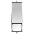 97633 by TRUCK-LITE - Door Mirror - 25-40 x 8 in., Silver 430 Bright Stainless Steel, Wide Angle