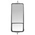 97635 by TRUCK-LITE - Door Mirror - 7 x 16 in., Silver Stainless Steel, Wide Angle