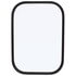 97660 by TRUCK-LITE - Door Mirror - 7.5 x 10.5 in., White Stainless Steel, Flat Mirror, Universal