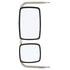 97669 by TRUCK-LITE - Door Mirror - 21.65 - 35.43 X 9.76In, White Steel, Rectangular, Universal Side, 2 Mirror