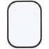 97807 by TRUCK-LITE - Door Mirror - 5.5 x 7.5 in., White Steel, Flat Mirror, Universal