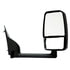 Velvac 714520 Door Mirror 2020 Deluxe Series Door Mirror - Black, 102" Body Width, Deluxe Head, Passenger Side