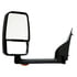 714523 by VELVAC - 2020 Deluxe Series Door Mirror - Black, 96" Body Width, Deluxe Head, Driver Side