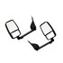 714521 by VELVAC - 2020 Deluxe Series Door Mirror - Black, 96" Body Width, Deluxe Head, Driver and Passenger Side