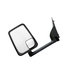 714529 by VELVAC - 2020 Standard Door Mirror - Black, 96" Body Width, Standard Head, Driver Side