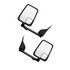 714539 by VELVAC - 2020 Standard Door Mirror - Black, 96" Body Width, Standard Head, Driver and Passenger Side