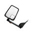 714541 by VELVAC - 2020 Standard Door Mirror - Black, 96" Body Width, Standard Head, Driver Side