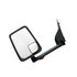 714541 by VELVAC - 2020 Standard Door Mirror - Black, 96" Body Width, Standard Head, Driver Side