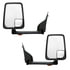 Velvac 714569 Door Mirror 2020 Standard Door Mirror - Black, 96" Body Width, Standard Head, Driver and Passenger Side