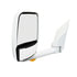 Velvac 714587 Door Mirror 2020 Deluxe Series Door Mirror - White, 102" Body Width, Deluxe Head, Driver Side