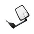 714606 by VELVAC - 2020 Standard Door Mirror - Black, 86" Body Width, Standard Head, Passenger Side