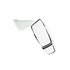 714682 by VELVAC - 2025 Full Flat w/ Top Hat Series Door Mirror - White, Passenger Side