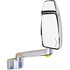 Velvac 714688 Door Mirror 2030 Series Door Mirror - Chrome, 12" Radius Base, 10" Lighted Arm, Passenger Side