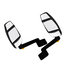 714786-7 by VELVAC - 2030 Series Door Mirror - Black, 9" Radius Base, 14" Arm, Driver and Passenger Side