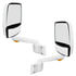 714834 by VELVAC - 2030 Series Door Mirror - 12" Radius Base, Driver and Passenger Side