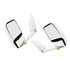 714904 by VELVAC - 2020 Deluxe Series Door Mirror - White, 96" Body Width, Deluxe Head, Driver and Passenger Side