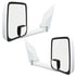 Velvac 714916 Door Mirror 2020 Standard Door Mirror - White, 96" Body Width, Standard Head, Driver and Passenger Side