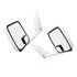 Velvac 714916 Door Mirror 2020 Standard Door Mirror - White, 96" Body Width, Standard Head, Driver and Passenger Side