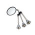 715150 by VELVAC - Door Blind Spot Mirror - 8.5" DuraBall Convex Mirror and Bracket Kit