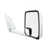 Velvac 715430 Door Mirror 2020 Standard Door Mirror - White, 86" Body Width, Standard Head, Passenger Side