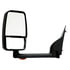 715441 by VELVAC - 2020 Deluxe Series Door Mirror - Black, 102" Body Width, Deluxe Head, Driver Side