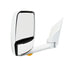 Velvac 715445 Door Mirror 2020 Deluxe Series Door Mirror - White, 96" Body Width, Deluxe Head, Driver Side