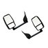 715452 by VELVAC - 2020 Deluxe Series Door Mirror - Black, 102" Body Width, Deluxe Head, Driver and Passenger Side