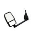 715451 by VELVAC - 2020 Deluxe Series Door Mirror - Black, 96" Body Width, Deluxe Head, Driver Side