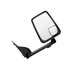 715456 by VELVAC - 2020 Standard Door Mirror - Black, 96" Body Width, Standard Head, Passenger Side