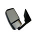 715457 by VELVAC - 2020 Standard Door Mirror - Black, 96" Body Width, Standard Head, Driver Side