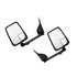 Velvac 715455 Door Mirror 2020 Standard Door Mirror - Black, 96" Body Width, Standard Head, Driver and Passenger Side