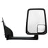 Velvac 715466 Door Mirror 2020 Standard Door Mirror - Black, 96" Body Width, 14.50" Arm, Standard Head, Passenger Side