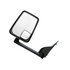 Velvac 715519 Door Mirror 2020 Standard Door Mirror - Black, 86" Body Width, 9.50" Arm, Standard Head, Driver Side