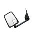 Velvac 715519 Door Mirror 2020 Standard Door Mirror - Black, 86" Body Width, 9.50" Arm, Standard Head, Driver Side