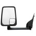 Velvac 715525 Door Mirror 2020 Standard Door Mirror - Black, 102" Body Width, 17.50" Arm, Standard Head, Driver Side