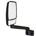 Velvac 715635 Door Mirror 2030 Series Door Mirror - Black, 20.6" Radius Base, 14" Arm, VMAX II Head, Driver Side