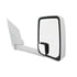 Velvac 715682 Door Mirror 2020 Standard Door Mirror - Silver, 96" Body Width, 14.50" Arm, Standard Head, Driver Side