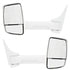 Velvac 715938 Door Mirror 2020XG Series Door Mirror - White, 102" Body Width, Driver and Passenger Side